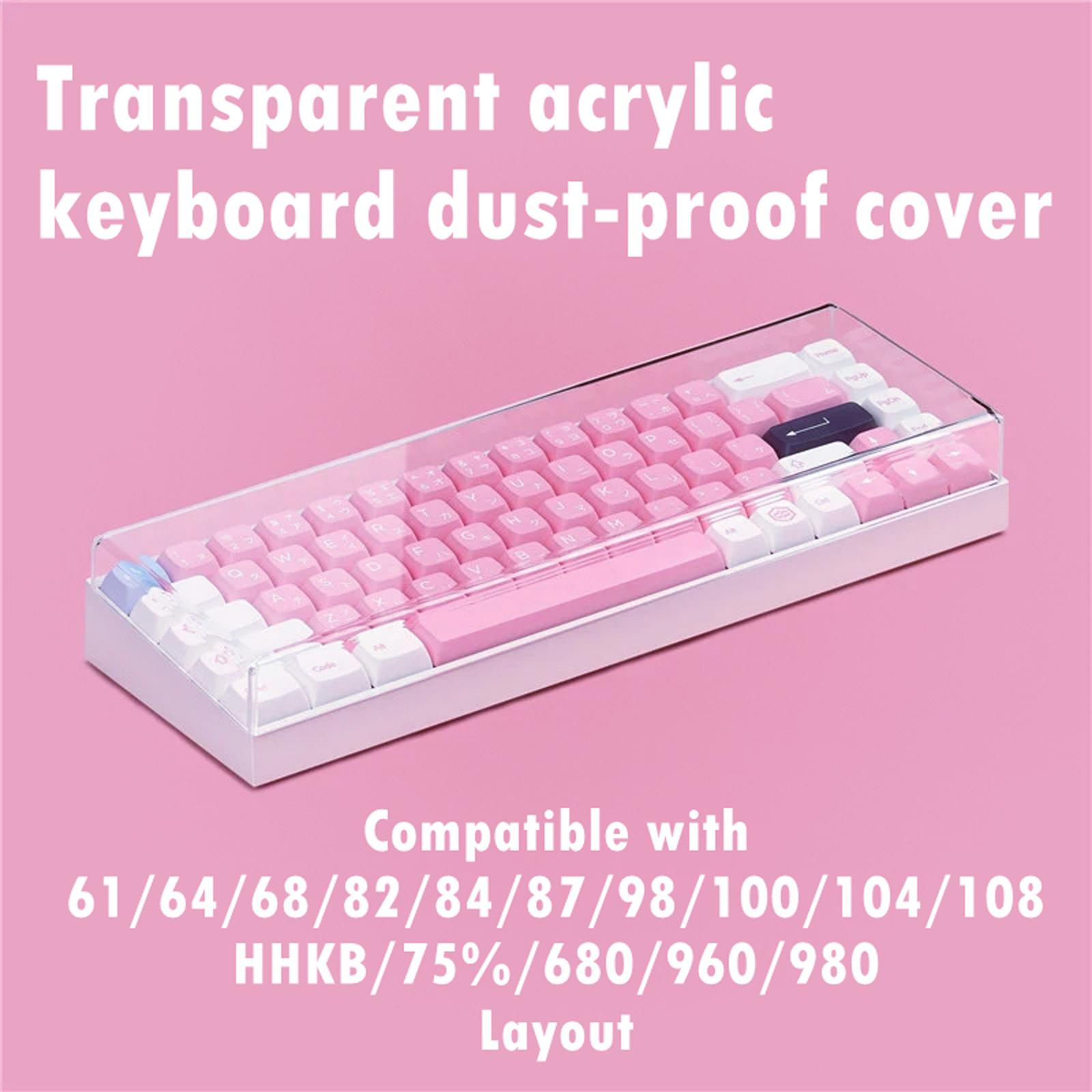 Gaming Accessories Aesthetic - Cubierta antipolvo para teclado de 108