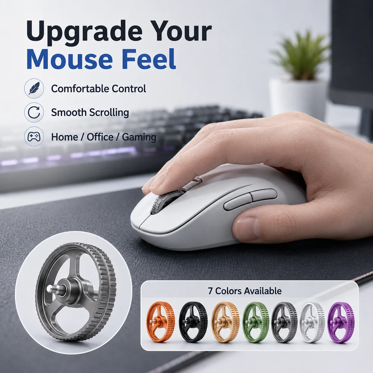Rueda de desplazamiento de rep - Logitech Mouse G Pro X Superlight reseña y precio
