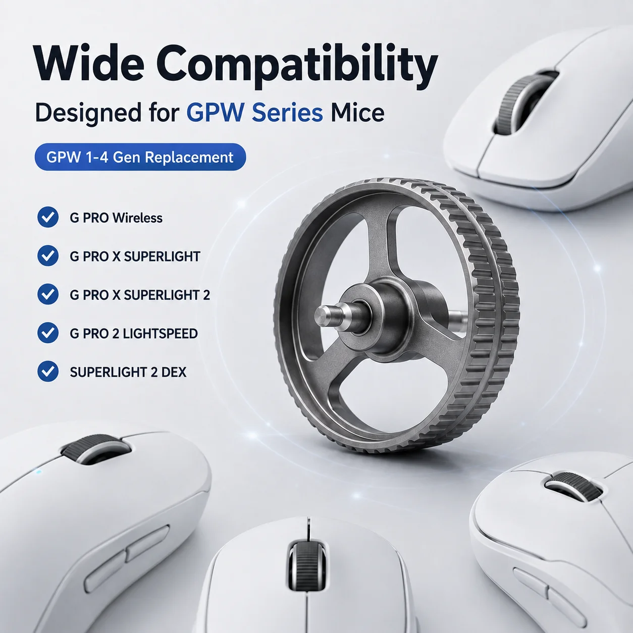 Rueda de desplazamiento de rep - Logitech Mouse G Pro X Superlight reseña y precio