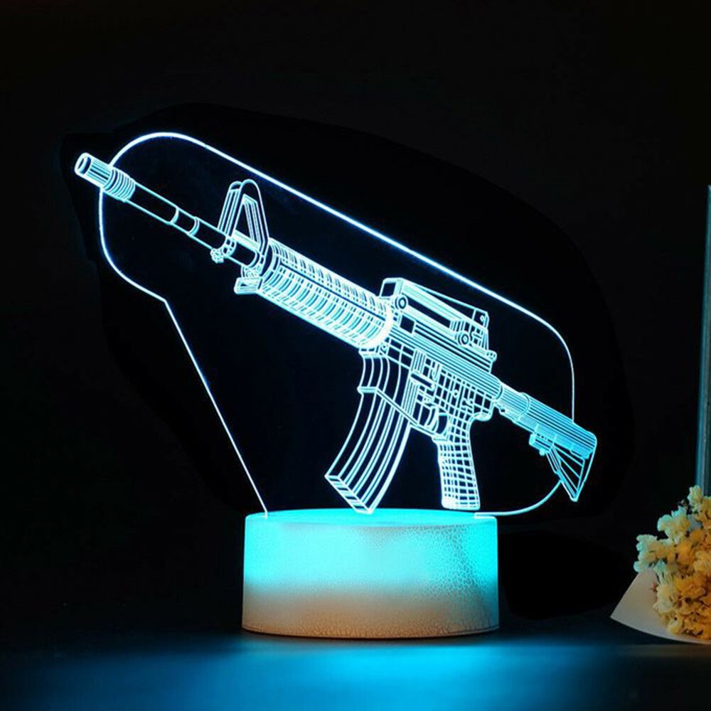 Rifle de juego, luz Led noctur - Accessories For Your Gaming Room reseña y precio